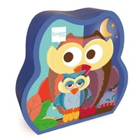 Scratch Europe - Owl Day & Night Double Sided Puzzle 39pc