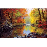 Sunsout - Autumn Sanctuary Puzzle 1000pc