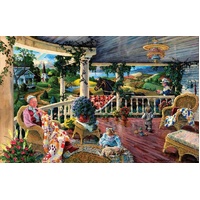 Sunsout - Afternoon with Grandma Puzzle 1000pc