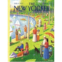 New York Puzzle Company - Sunday Afternoon in Central Park Puzzle 1000pc