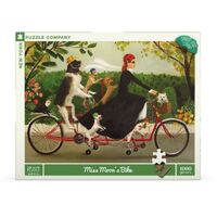 New York Puzzle Company - Miss Moon's Bike Puzzle 1000pc