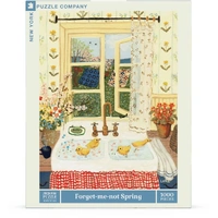 New York Puzzle Company - Forget-Me Not Spring Puzzle 1000pc