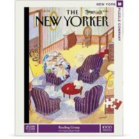 New York Puzzle Company - Reading Group Puzzle 1000pc