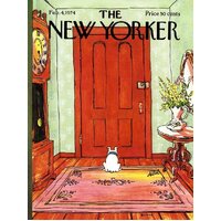 New York Puzzle Company - Dog Behind the Door Puzzle 1000pc
