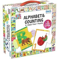 Eric Carle - Double Sided Alphabet & Counting Puzzle