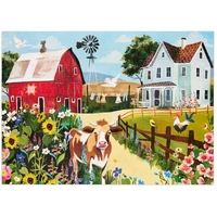 WerkShoppe - Wildflower Farm Puzzle 1000pc