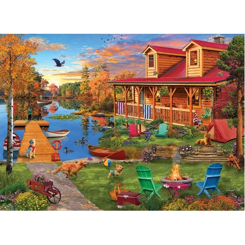 Eurographics - Adventures At The Lake Puzzle 1000pc