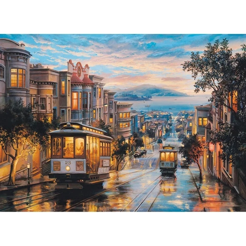 Eurographics - San Francisco Cable Car Puzzle 1000pc