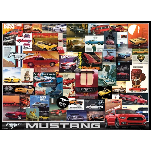Eurographics - Ford Mustang Advertising Puzzle 1000pc