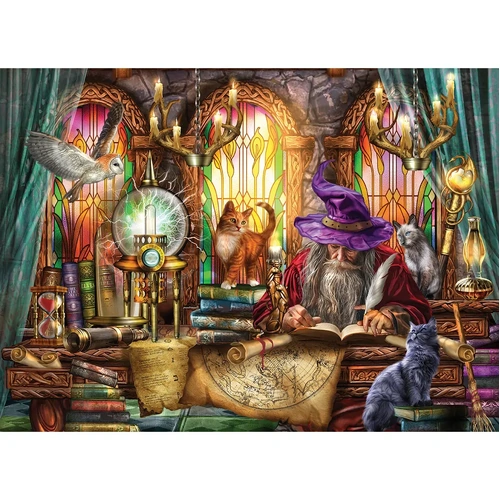Eurographics - Mystical Study Large Piece Puzzle 500pc