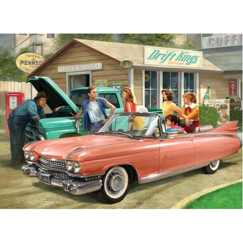 Eurographics - The Pink Caddy Puzzle 1000pc