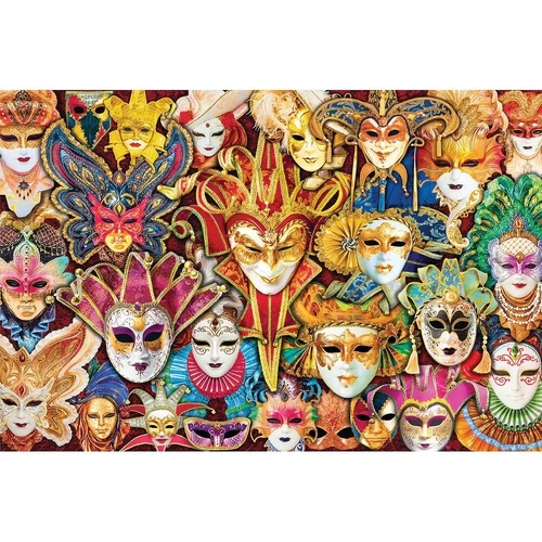 Eurographics - Venetian Masks Puzzle 1000pc