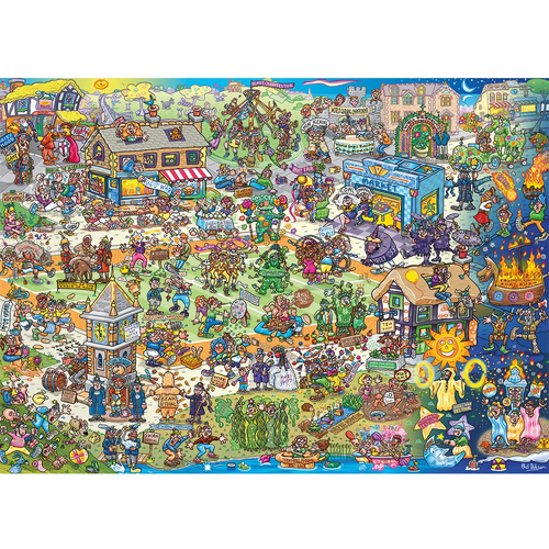 Gibsons - Jokesaws Barmy Britain Puzzle 1000pc