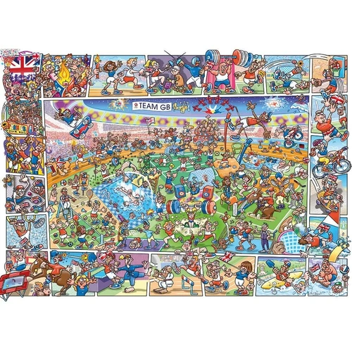 Gibsons - Jokesaws Medals In The Making Puzzle 1000pc