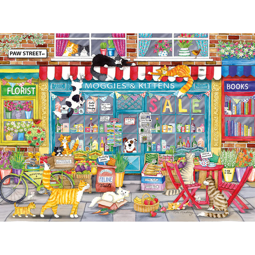 Gibsons - Moggies & Kittens Puzzle 1000pc