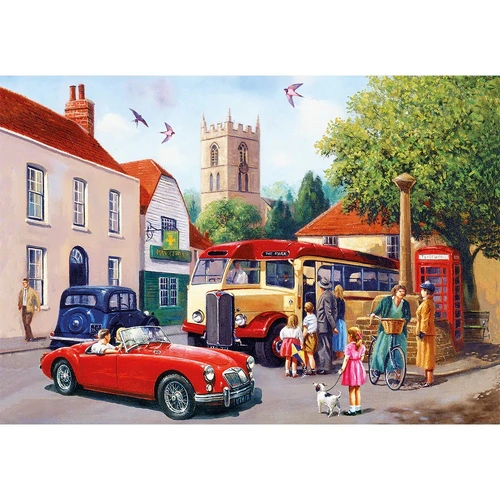 Gibsons - Touring The Town Puzzle 500pc