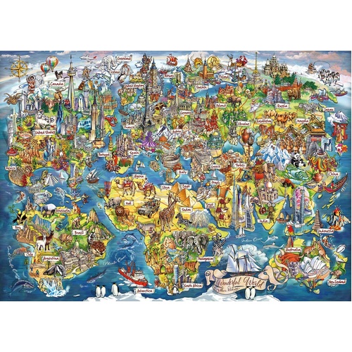 Gibsons - Wonderful World Puzzle 1000pc