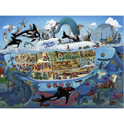 Heye - Oesterle, Submarine Fun Puzzle 1500pc