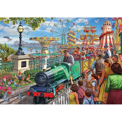 Jumbo - Fun At The Seaside Puzzle 1000pc