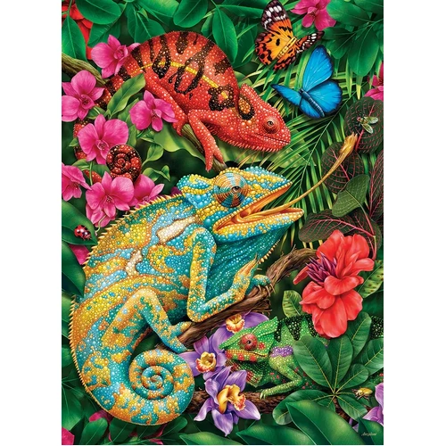 Cobble Hill - Karma Chameleon Puzzle 1000pc