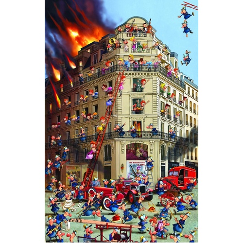 Piatnik - Ruyer, Fire Brigade Puzzle 1000pce
