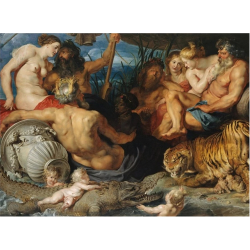 Piatnik - Rubens, The Four Great Rivers of Antiquity Puzzle 1000pc