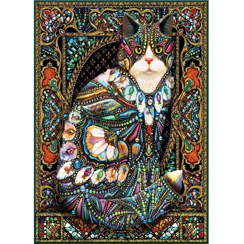 Holdson - Cat Fanciers - Jewelled Cat Puzzle 1000pc