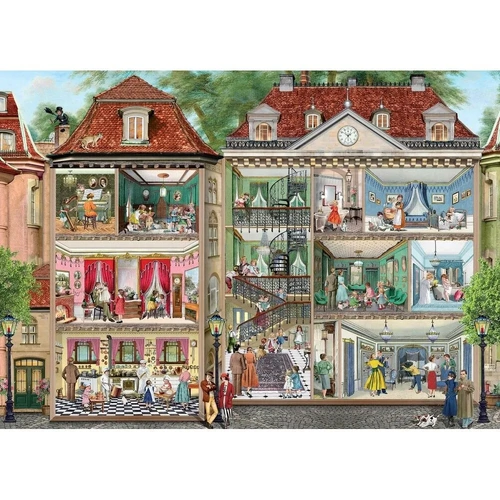 Holdson - House Antics - Victorian House Large Piece Puzzle 500pc