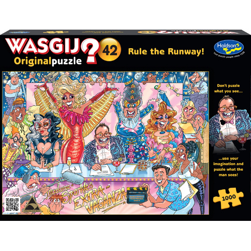 Holdson - WASGIJ? Original 42 Rule the Runway! Puzzle 1000pc