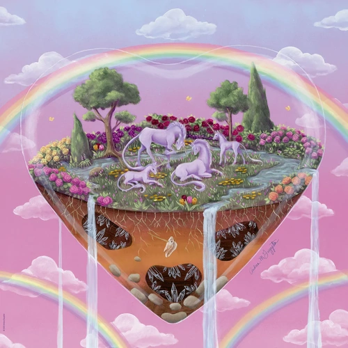 Heye - Tiny Worlds, The Unicorns Puzzle 1000pc