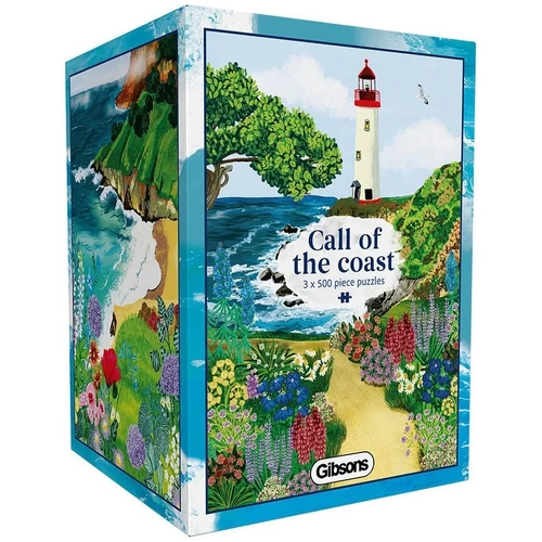 Gibsons - Call of the Coast Puzzle 3 x 500pc