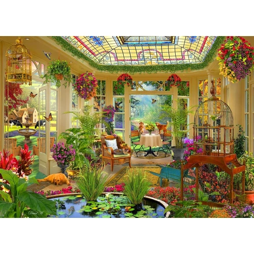 Holdson - Room with a View - The Conservatory Puzzle 1000pc