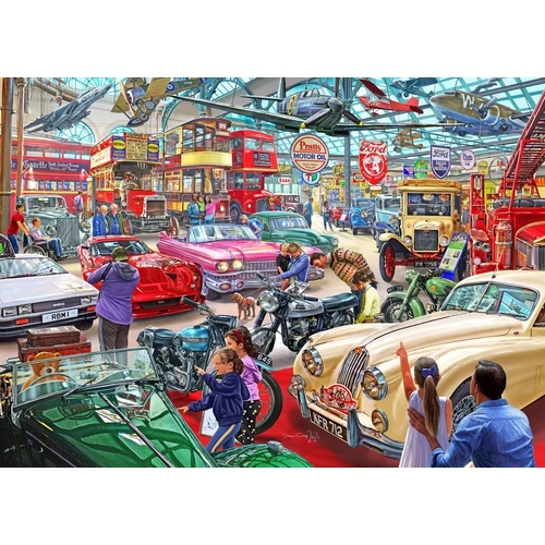 Holdson - Regency Collection - Transport Museum Large Piece Puzzle 500pc