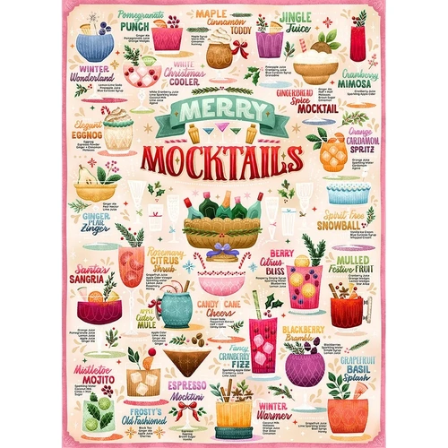 Cobble Hill - Merry Mocktails Puzzle 1000pc