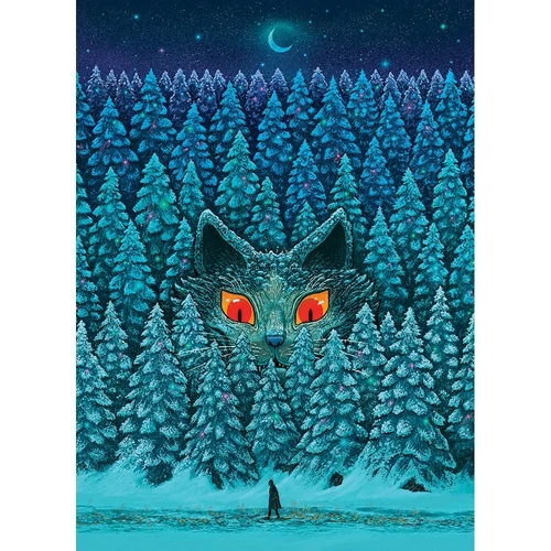 Cobble Hill - Be Wary the Silent Night Puzzle 500pc