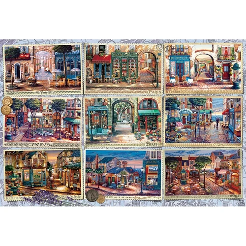 Cobble Hill - Memories of Paris Puzzle 2000pc