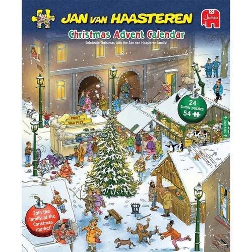 Jumbo - Jan Van Haasteren - 2026 Christmas Advent Calendar (24 x 54 piece puzzles)