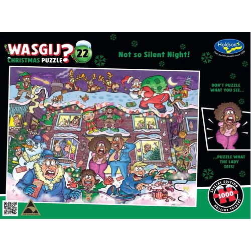 Holdson - WASGIJ? Christmas 22 Not So Silent Night Puzzle 1000pc