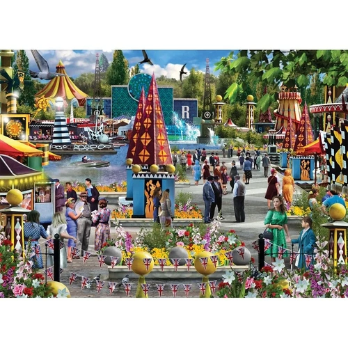 Jumbo - Falcon - Festival of Britain Puzzle 1000pc