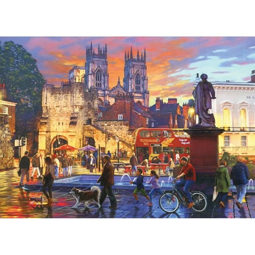 Jumbo - Falcon - A Trip to York Puzzle 1000pc