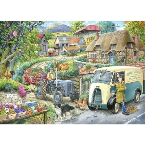 Holdson - Country Charm, Plum Jam Puzzle 1000pc