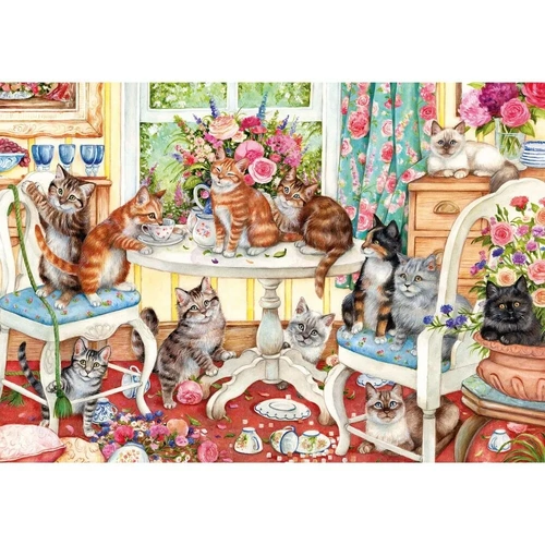 Gibsons - Tails from the Tea Party Puzzle 500pc