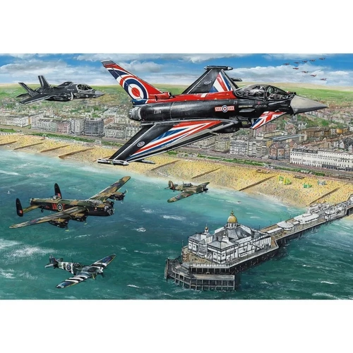 Gibsons - Airshow Over Eastbourne Puzzle 500pc