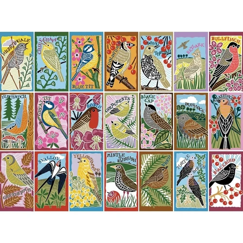 Gibsons - British Songbirds Puzzle 1000pc