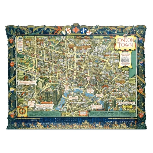 Gibsons - London Town by Southern Railway Puzzle 1000pc