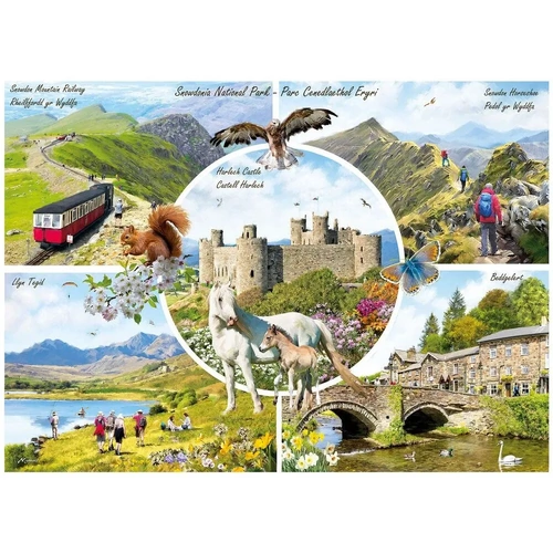 Gibsons - Snowdonia Puzzle 1000pc