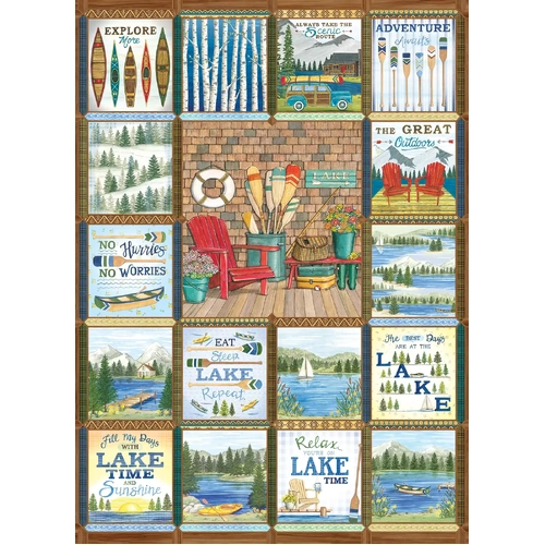 Cobble Hill - Lake Country Puzzle 1000pc