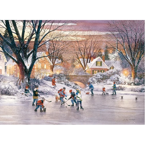 Cobble Hill - Hometown Hockey Puzzle 1000pc