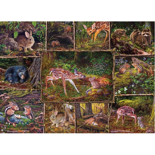 Cobble Hill - Into the Woods Family Puzzle 350pc