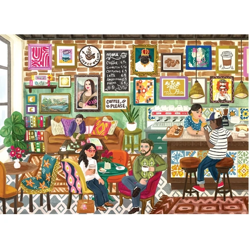 Cobble Hill - Coffee Please Puzzle 1000pc